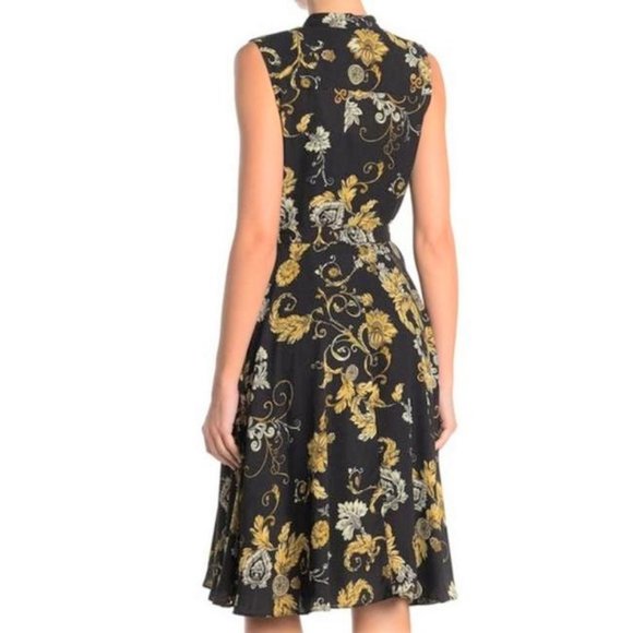 Nanette Lepore Dresses & Skirts - NWT Nanette Lepore Floral Pleat Print Midi Dress